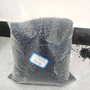 <strong>PE100</strong> High Density Polyethylene Virgin Material <strong>HDPE</strong> P6006 Black Extrusion Molding Granules for Pipes LDPE Model Number - Product Image 1