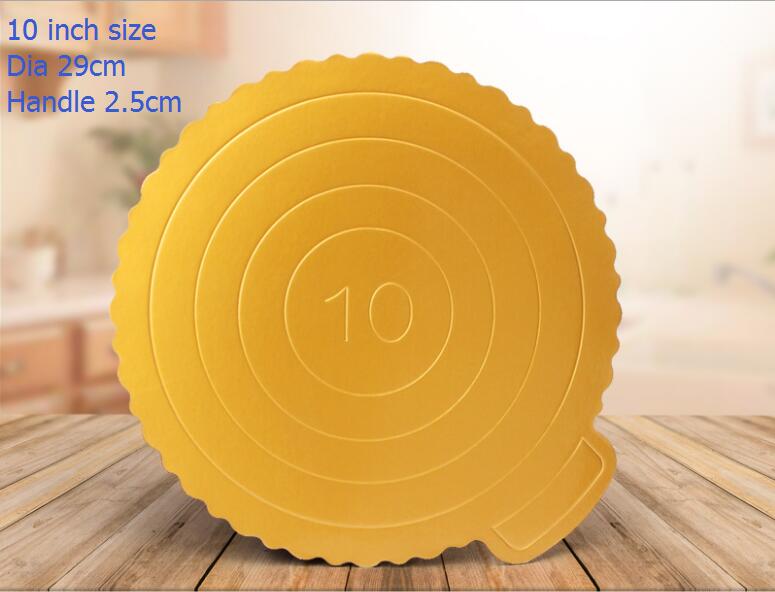 Gold Round 10 inch
