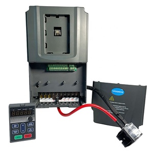 新型变速器Vfd 220v单相至3相380v变频器220v至380v数控Vfd 220v 4kw - Product Image 2