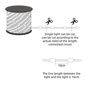Christmas Holiday <strong>LED</strong> Light Decorations Pixel <strong>LED</strong> RGB WS2811 <strong>String</strong> Lights DIY Cuttable <strong>Programmable</strong> Full Color DC5V Outdoor <strong>LED</strong> - Product Image 5