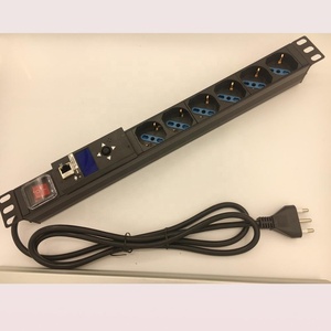 19' 8ways Italian <strong>Type</strong> Horitonal <strong>Network</strong> Cabinet Rack Mount PDU with <strong>Switch</strong> - Product Image 4