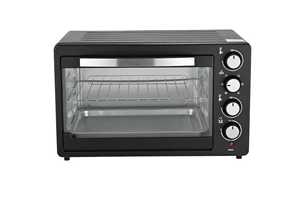 2000 W xách tay 48L để bàn Lò nướng đối lưu màu đen chức năng nướng nhiệt độ lên đến 230 ° C hẹn giờ 60 phút nguồn điện - Product Image 6