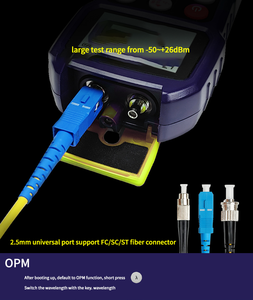 VINTOOL <span class=keywords><strong>Mini</strong></span> Fiber optik test cihazları VFL, el feneri Rj45 testi ile taşınabilir güç ölçer - Product Image 4