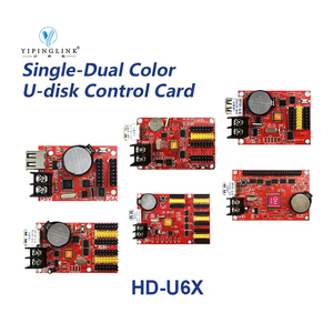 Huidu HD U6A LED Controller Display a singolo e doppio colore P10 LED modulo scheda di controllo - Product Image 5