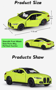 Çin'de yapılan Welly 1/36 ölçekli Model arabalar M1 Diecast Metal Model araba iki kapı açık Diecast oyuncaklar özel - Product Image 4
