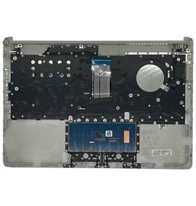 Reemplazo de la carcasa superior de plata Palmrest Touchpad Keyboard Assembly para HP 14Z-DK 14S-CF Laptop Model Computer Parts - Product Image 3