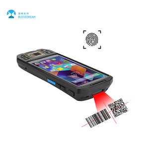 <strong>Android</strong> 9.0 Rugged PDAs with 2D <strong>Qr</strong> Barcode <strong>Scanner</strong> 5&quot; Touch Screen Handheld <strong>Pda</strong> with Fingerprint for Traffic Attendance - Product Image 2