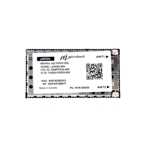 本物のMicrohard pMDDL900-OEMミニチュア900MHzMIMO (2X2) デジタルデータリンクMHK185900画像データ転送モジュール - Product Image 1