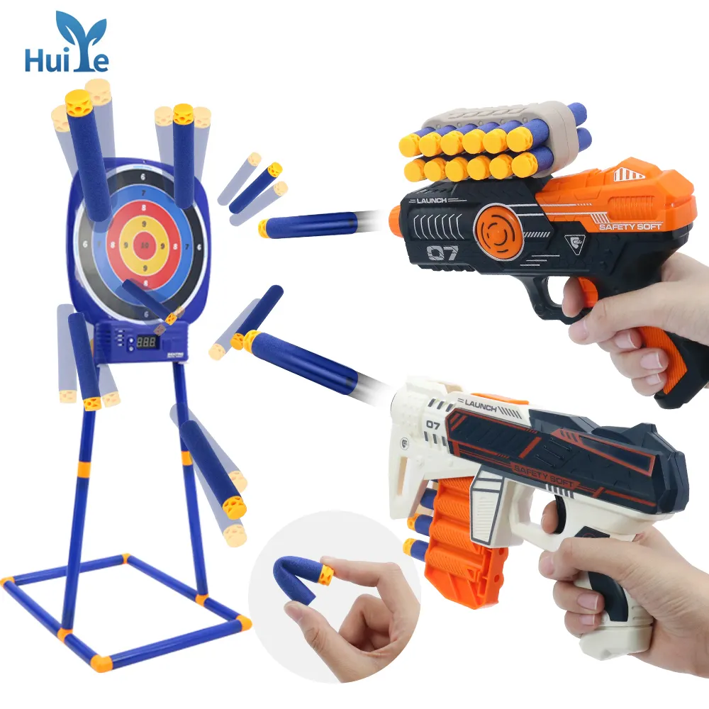 Huimer alvo macio para armas de tiro, alvo de movimento, bala, brinquedo de plástico, fabricantes para armas de crianças