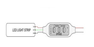 MINI Bunte HF-Fernbedienung DC 5-24V LED Pixel Strip Controller mit manuellem Schalter UCS1903 Kompatibel - Product Image 4