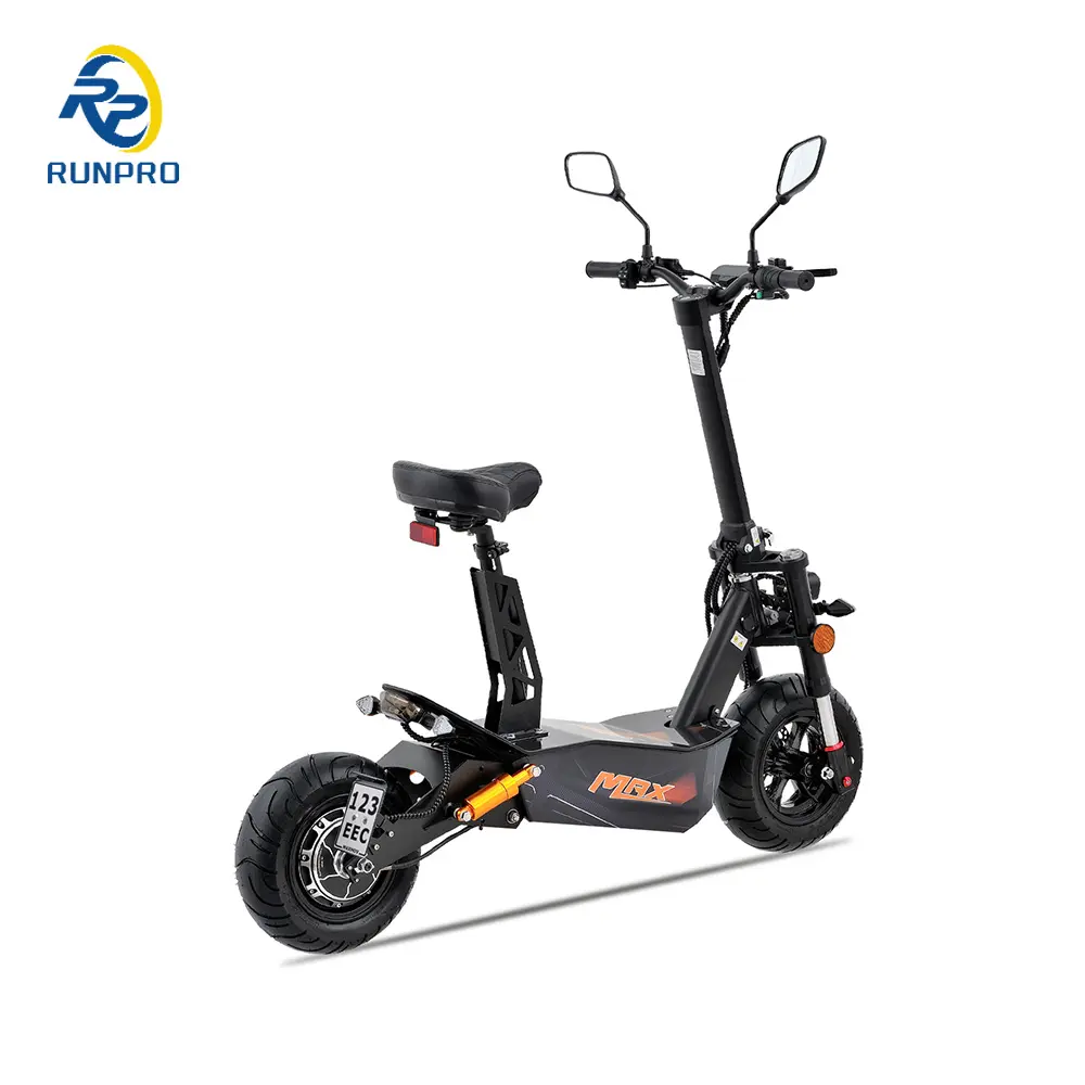 ใหม่ EEC บนถนนรุ่น 2000W 3000W Citycoco E-Scooter รถจักรยานยนต์ไฟฟ้า