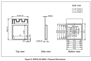 <strong>ESP32</strong>-S2-MINI-1 <strong>ESP32</strong> <strong>WiFi</strong> <strong>module</strong> SMD <strong>module</strong> <strong>ESP32</strong> S2 based on <strong>ESP32</strong>-S2FH4 with PCB antenna support USB OTG interface - Product Image 4