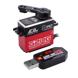 AGFRC A73CHLW V2 32 кг высокий крутящий момент 0135 сек, быстросохнущие металлические шестерни, водонепроницаемые стандартные сервопривод для 1/10 автомобиля/грузовика/робота - Product Image 2