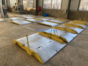 Steel <strong>Loading</strong> <strong>Dock</strong> Container Ramp With Handle/<strong>Loading</strong> <strong>Dock</strong> Equipment Heavy Duty Steel Truck <strong>Dock</strong> Board - Product Image 5