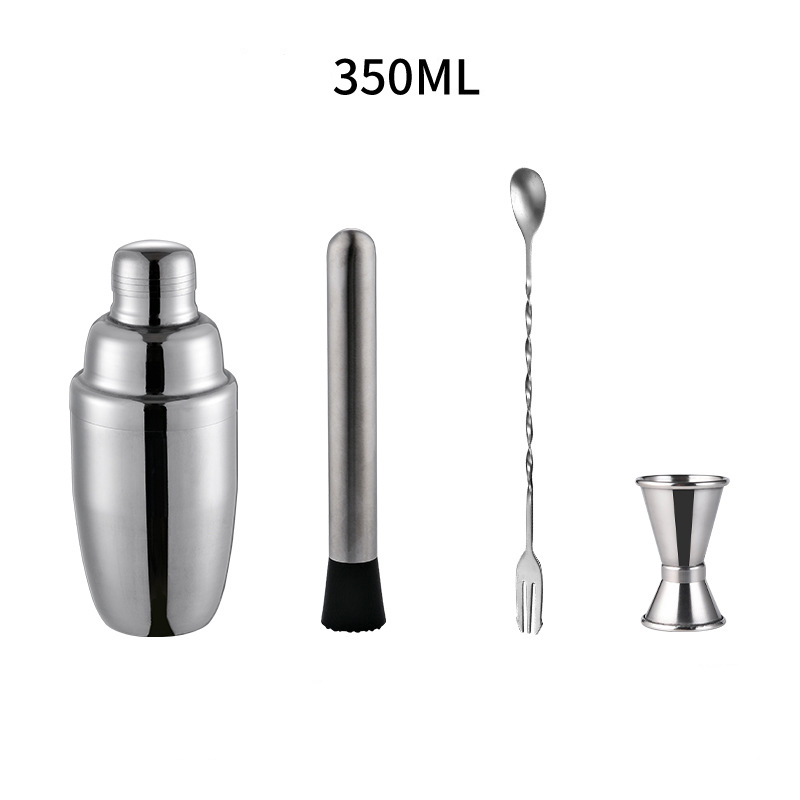 Argent 350 ml-4 pièces/ensemble