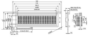 1602 Display Lcd personalizzato disponibile 1602 Lcd modulo I2c - Product Image 3