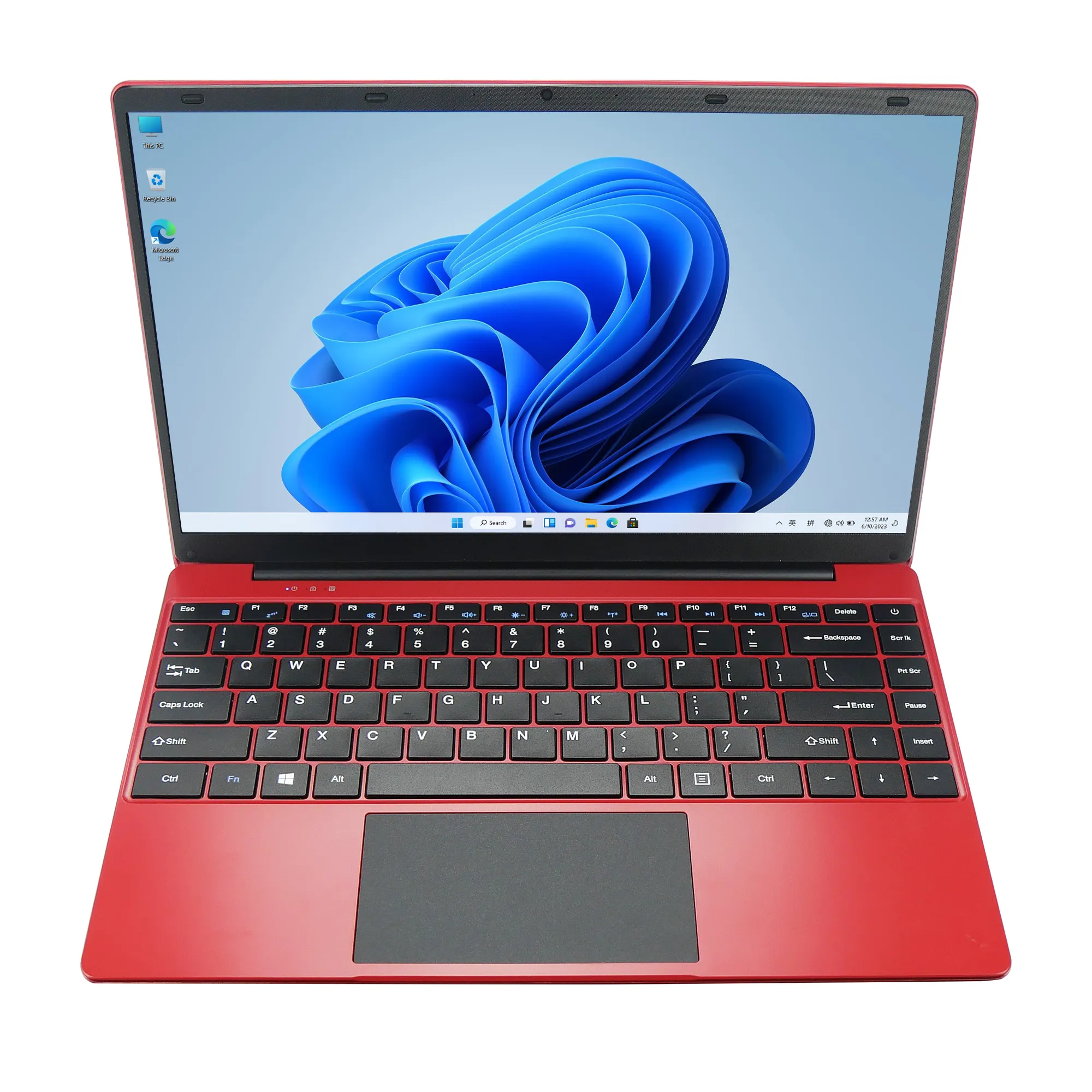 14,1 polegadas Laptop Com Dual-core Celeron N5105 FHD Display 1920*1080 RAM e SSD Opcional Win11 OS com teclado de tamanho completo.