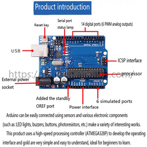 For-<strong>arduino</strong> official design version <strong>UNO</strong>-R3 control development board ATmega328P MCU module