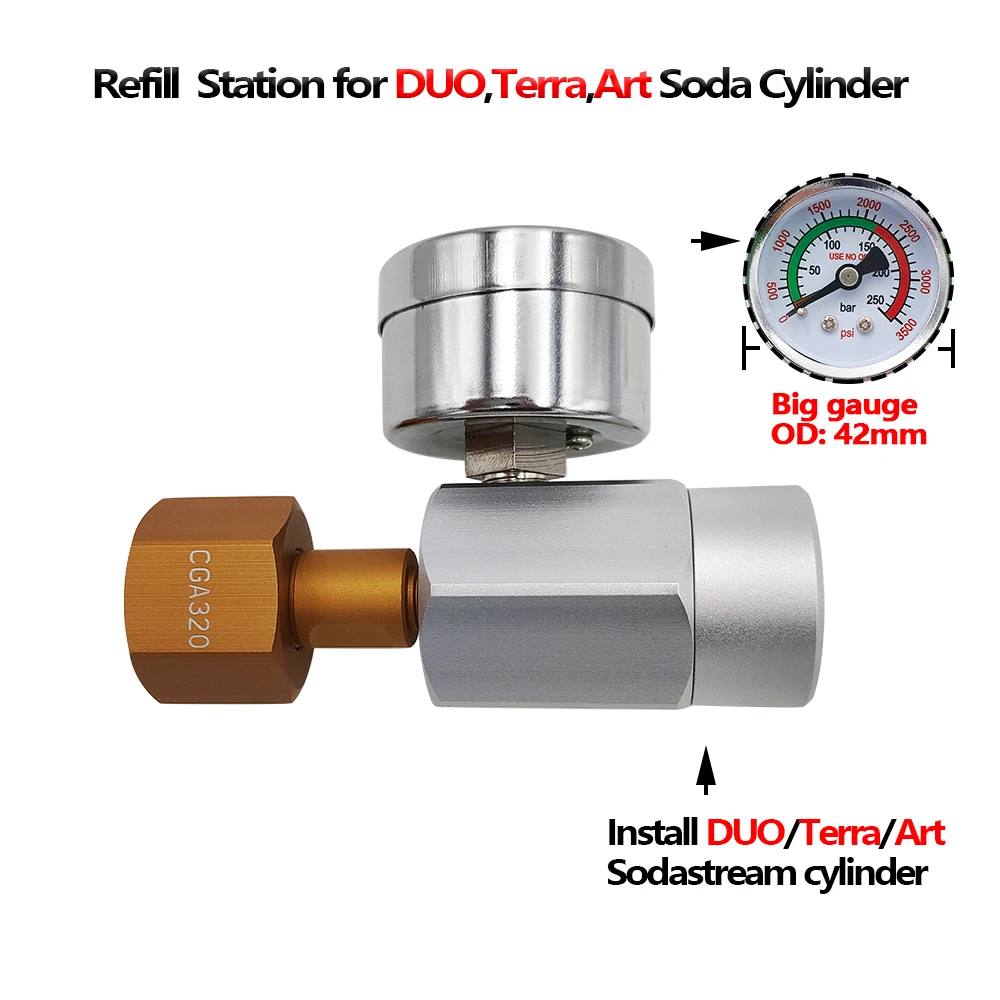 Cga320 Axial Gauge