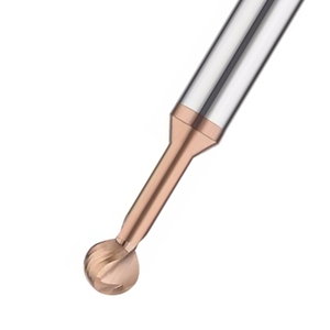 Lolipop pah kırma kesici, kemerli, kaplamalı alüminyum için ark topu ve sert alaşım oluşan uç freze - Product Image 4