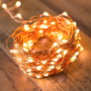 Iluminação decorativa de Natal Mini Bateria Bateria para garrafa de vidro LED Luz de fio de cobre Cortiça