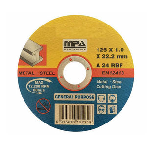 แผ่นตัดโลหะ4นิ้ว125มม. แผ่นตัดและขัดเหล็กแผ่นตัดและเจียรสำหรับโลหะ - Product Image 2