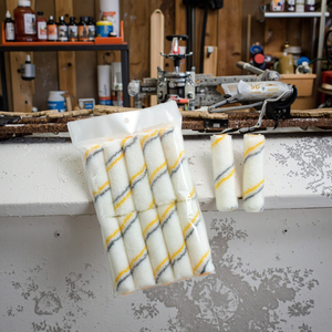 4/6/8 inch đầy đủ bảo hiểm ngón tay cái Grip Con lăn nóng chảy dung môi kháng nhà máy trực tiếp Mini con lăn - Product Image 2