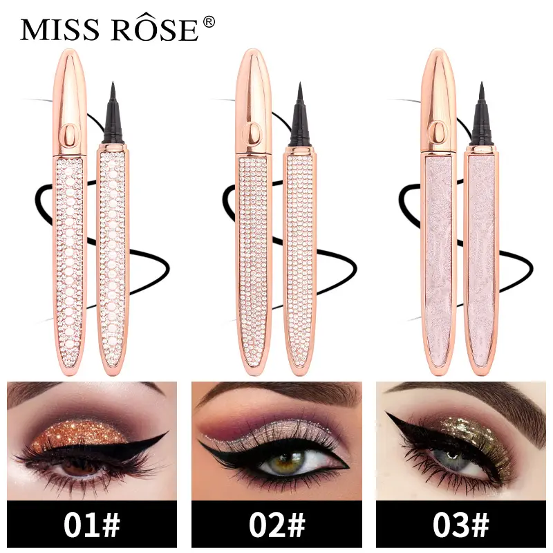 MISS Rose la nuova penna per eyeliner liquido multifunzionale per eyeliner in mattoni e pietra è un eyeliner impermeabile e senza vertigini