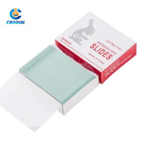 Cordial Ground Edge Cut Preparado Portaobjetos de microscopio para uso médico - Product Image 4