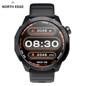 GPS Sports Smart Watch AMOLED pour Bluetooth Appel Boussole Altitude Pression Barométrique Santé Logo Personnalisé IP68 IOS Caoutchouc - Product Image 6