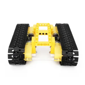 Tscinbuny Robot Tank şasi Arduino programlama için Lego yapı taşı tank tekerlek şasi ile uyumlu