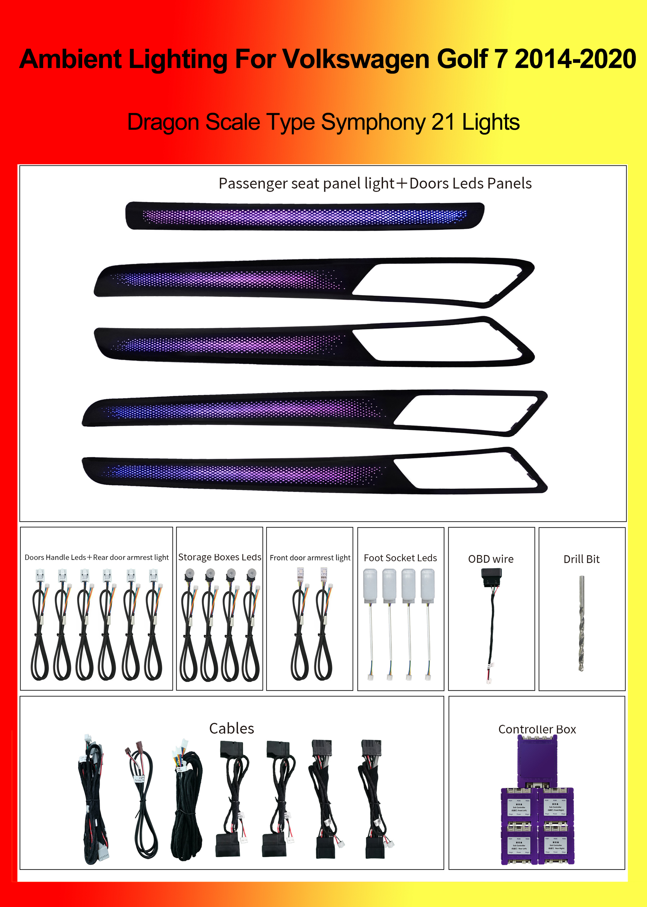 Dragon Scale Type Symphony 21 Lights