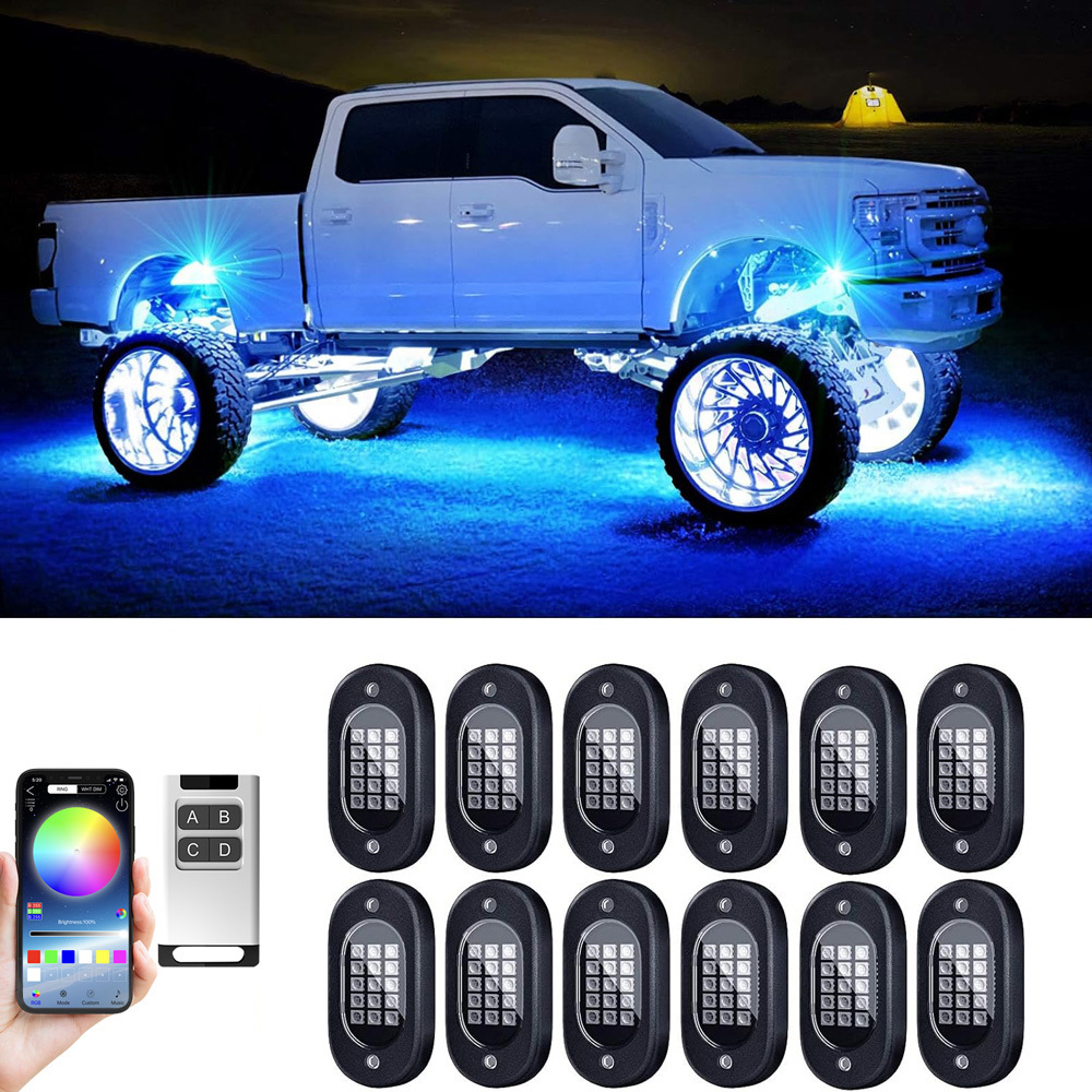 12 Pod RGB con telecomando APP