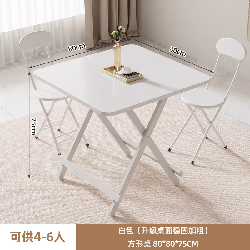 Bestselling item - Cloud White Square Table 80x80x75cm