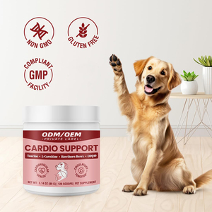 OEM/ODM Poudre de soutien cardio pour chiens-Supplément de santé cardiaque avec <span class=keywords><strong>taurine</strong></span>, CoQ10, baie d'aubépine biologique pour chiens - Product Image 6
