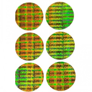 Пользовательский QR-код, серийный номер, голографическая наклейка/голографическая наклейка с меткой безопасности - Product Image 6