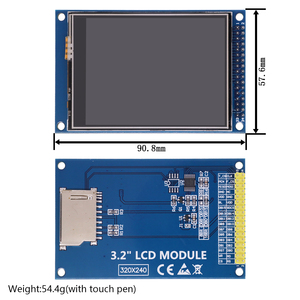 3.2 inch TFT <strong>LCD</strong> Touch Screen <strong>Display</strong> <strong>Module</strong> 3.2&quot; <strong>Colorful</strong> ILI9341 240*320 3.3V~5V 8Bit/16Bit Parallel Interface - Product Image 5