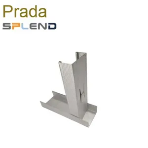 Partición de quilla de acero ligero moderno Techo Perforación galvanizada Materiales de construcción Rejilla de acero inoxidable Azulejo Varios - Product Image 4