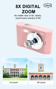 ECM-AC06C 4800W พิกเซลกล้องดิจิตอล CCD CCD แบบชาร์จได้กล้องวิดีโอสนุก1080P HD แบบมืออาชีพ - Product Image 4