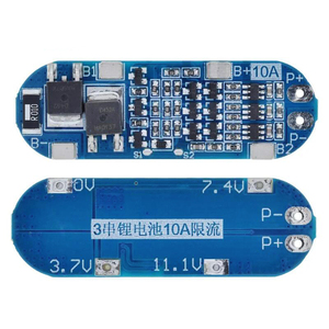 3S BMS PCB 10A 11.1V 12V 12.6V 18650 แบตเตอรี่ลิเธียมบอร์ดป้องกัน 3S BMS - Product Image 6