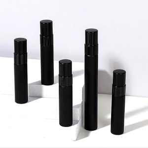 Matte đen Phun Bút phun chai 5ml 10ml thủy tinh rỗng nhỏ chai nước hoa với bơm phun - Product Image 1