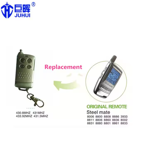 El sistema de alarma de coche con control remoto automático Steel Mate 8881 cuenta con opción de código rodante o fijo hecho de plástico - Product Image 4
