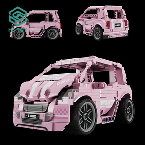 HS <strong>2</strong>.4Ghz Intelligent <strong>Programing</strong> DIY STEM Educational Building Block Kit Mobile App Control Car With 395PCS - Product Image 6