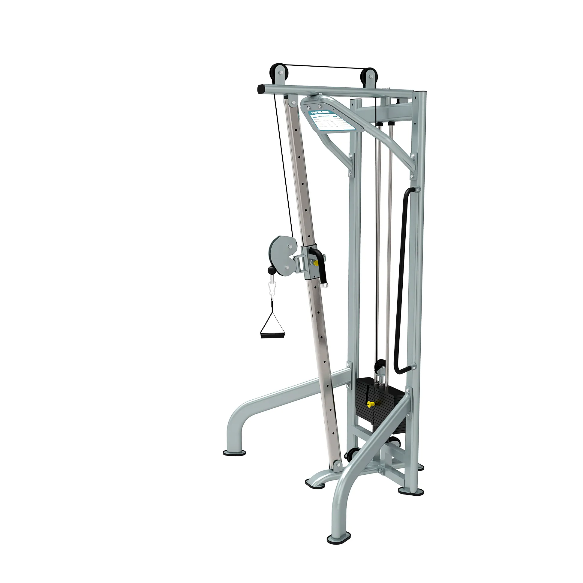 KJ-1230 Adjustable Low+High Pulley New Commercial Gym Equipment Hot Sale Fitness Equipment