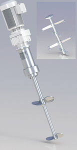 液体のペンキのミキサーのための実験室の使用高速分散ミキサー - Product Image 5