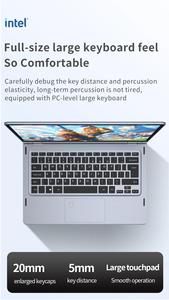 Venta al por mayor 13,3 pulgadas portátil pantalla táctil Win 10 estudiante ordenador portátil barato Mini Netbook ordenador para oficina de negocios - Product Image 3