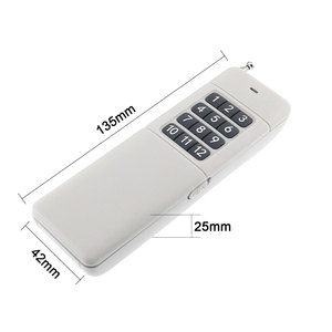 5กม. ระยะไกล433MHz RF รีโมทคอนโทรลสากล ABS เครื่องส่งสัญญาณควบคุมสัญญาณไร้สายระบบปั๊มน้ำ - Product Image 3