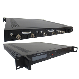CATV DVR Mpeg2 H264 4-Ch เข้ารหัสวิดีโอ IP เอาท์พุทสำหรับ headend ดิจิตอลสำหรับ HD SDI ใช้ได้กับ IPTV Radio TV - Product Image 3