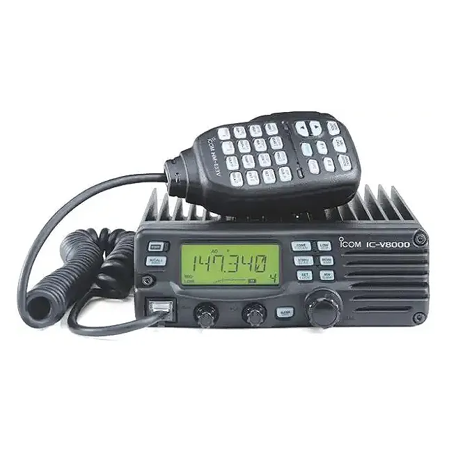 ICOM-Walkie Talkie V8000 para vehículo, Radio Móvil para coche, radio móvil, V8000