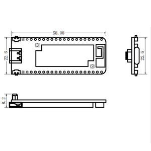 Heltec Lite ESP32-S3FN8 SX1262 Wireless Stick /WiFi/LoRa/LoRaWAN USB-Knoten-Entwicklungs kit für Arduino für Node Gateway